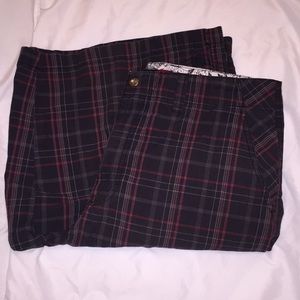 Men’s Tony Hawk 32 loose plaid shorts cargo pocket